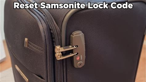 samsonite combination lock|Iba pa.